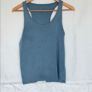Aerie Real Soft Tee tank vintage blue